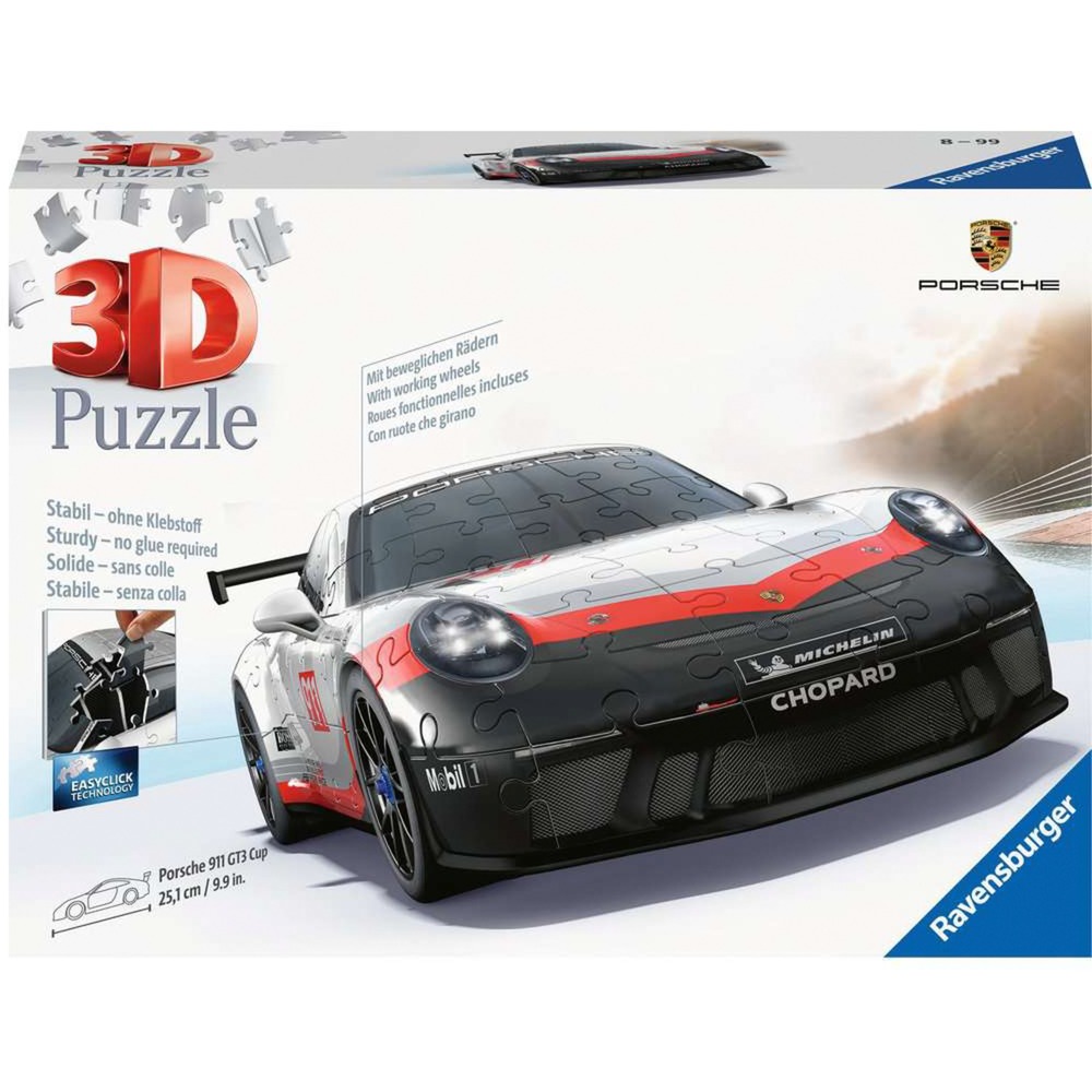 3D Puzzle Porsche 911 GT3 Cup