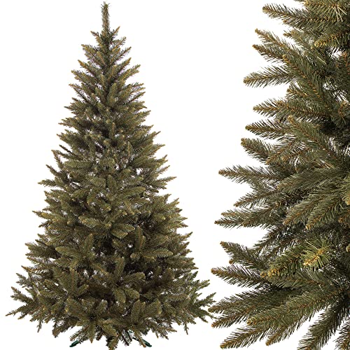 SPRINGOS Künstlicher Weihnachtsbaum Kaukasus-Fichte 150 cm Detailgetreu Premium Qualität Christbaum