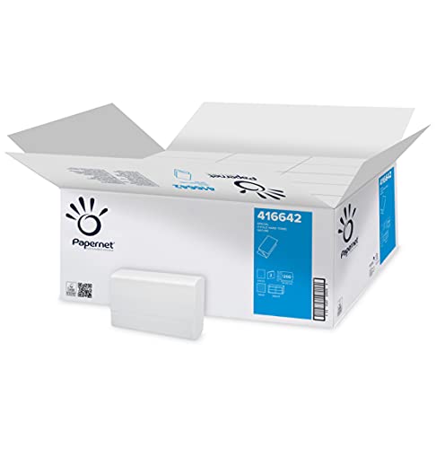 Papernet 416642 Special Papierhandtücher (L x B) 24 cm x 23 cm Weiß 15 x 266 Bl./Pack. 3990 Blatt