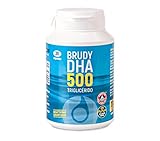 BRUDY DHA 500 TRIGLYCERID | 90 Kapseln | Rohstoff für eine nachhaltige Fischerei | Hergestellt in der Europäischen Union | Schadstofffrei