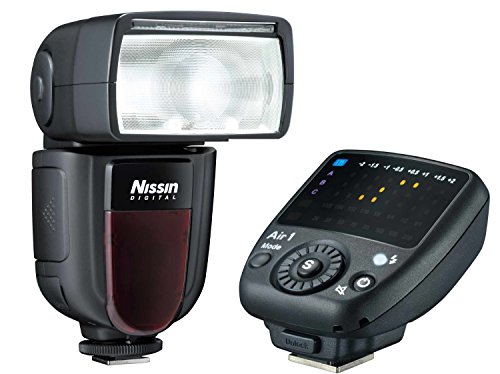 Nissin Di700 A Blitzgerät-Kit inkl. Kabelloser Fernauslöser für Nikon