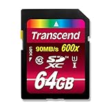 Transcend TS64GSDXC10U1 - memory card SDXC 64GB Class10 UHS-I