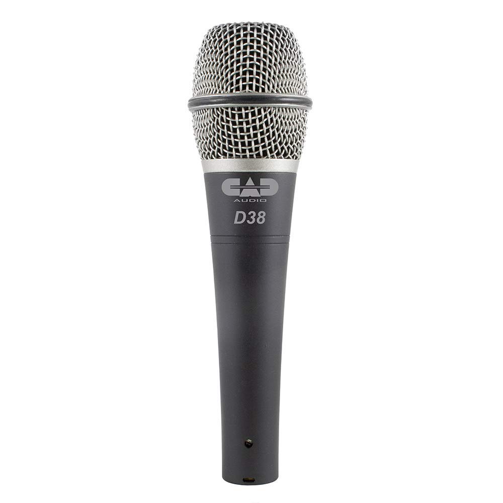 CAD Live D38X3 Dynamisches Handmikrofon 3er Mikrofon-Set optimiert für Gesang Live rückkopplungsarm und robust ( XLR ), inkl. Klemmen und Kunststoffcase