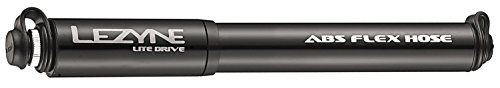 Lezyne Minipumpe CNC Lite Drive, Schwarz-Glänzend, 1-MP-LTDR-V1M04