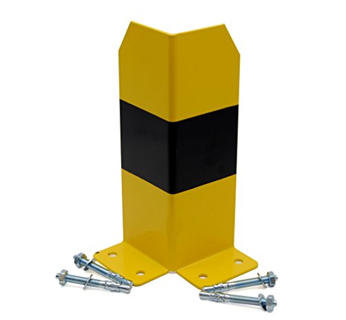 Rammschutz-Regalschutz-Anfahrschutzecke Rammschutz Lager Säulenschutz 300mm gelb