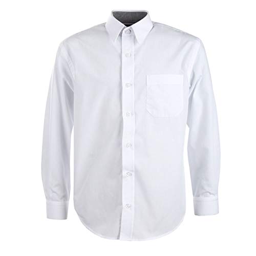 G.O.L. - Festliches Langarmhemd Jungen ohne Krawatte, weiß, Größe 188