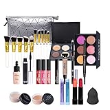 CHSEEA Schminkset Beauty Geschenk Set Cosmetics Schminkkoffer Concealer Lidschatten Palette Puder Lipgloss Lippenstift Kosmetik Make up Set für Gesicht, Augen und Lippen #8