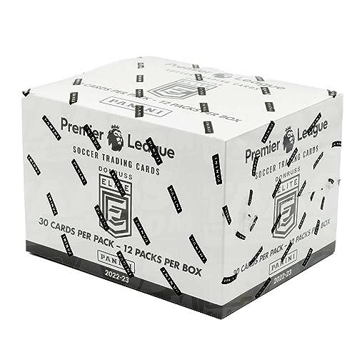 2022/23 Panini Donruss Elite Premier League Soccer (Fussball) Fat-Pack Box