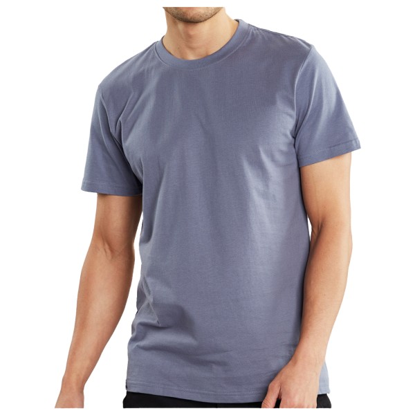 DEDICATED - T-Shirt Stockholm - T-Shirt Gr M grau