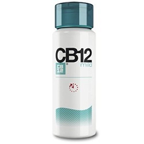 CB12 Mild Mint Menthol Mouthwash (250ml) - Pack of 2 by CB12