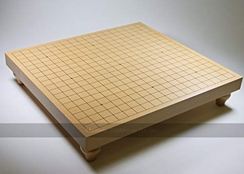 Masters Traditional Games Go Table Board - Goban 36mm with Legs