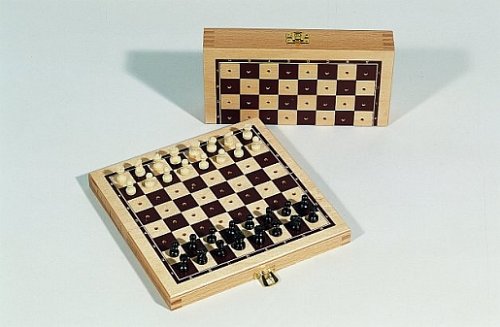 weiblespiele 03002 Steckschachspiel aus Holz
