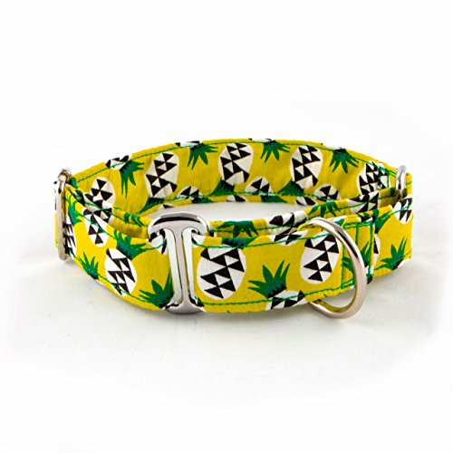 Galguita Amelie 0634438115489 Halsband für Hunde Pineapple, S