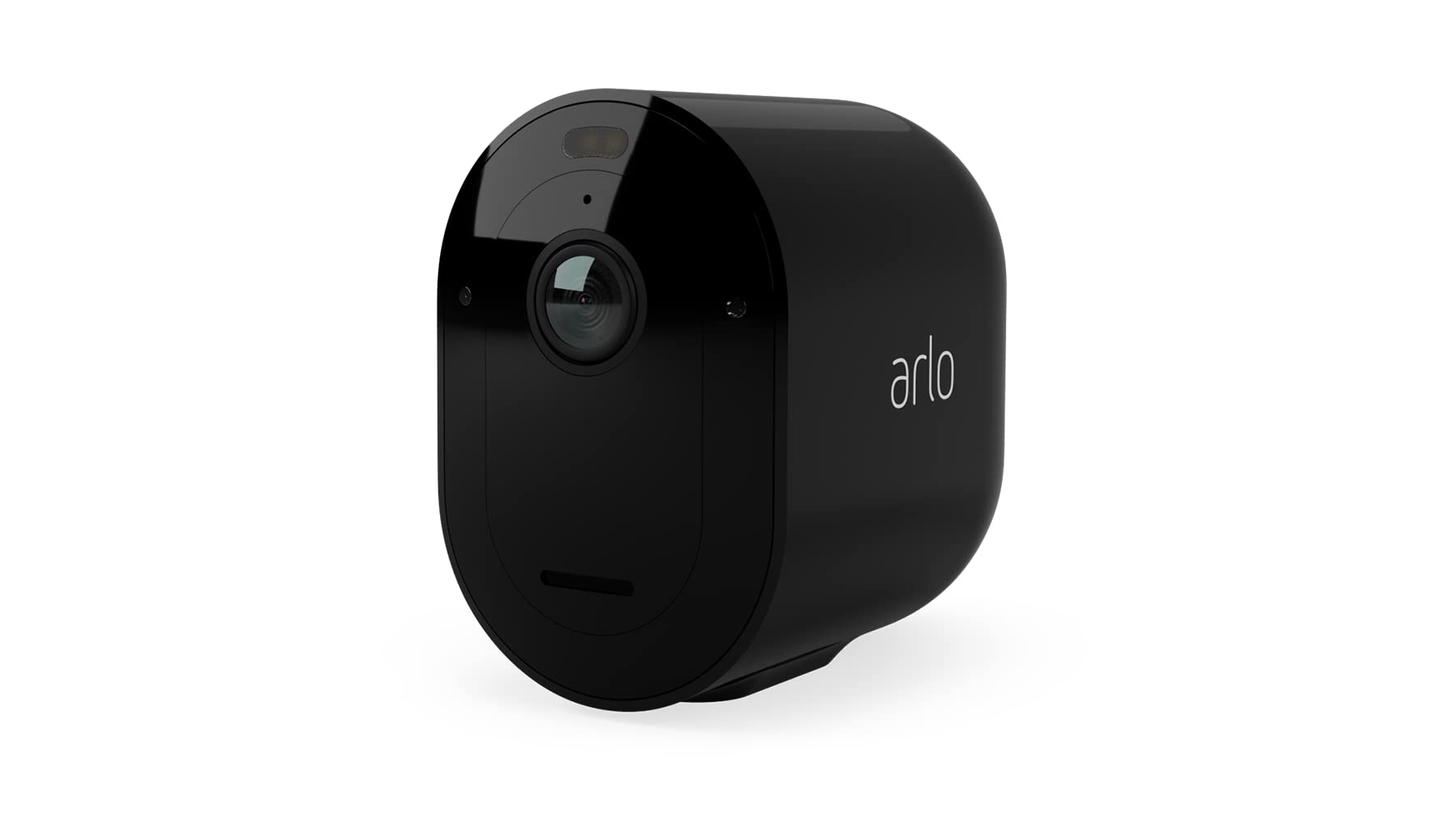 Arlo Pro 4 Überwachungskamera Aussen WLAN, Kabellos, 2K HDR Qualitätsprodukt, 160° Sichtfeld, Spotlight, Nachtsicht, Bewegungsmelder, Anti-Diebstahl-Alarm Sirene + mit Arlo Secure Testzeitraum