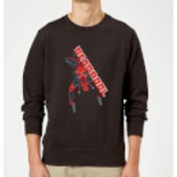 Marvel Deadpool Hang Split Sweatshirt - Schwarz - S - Schwarz