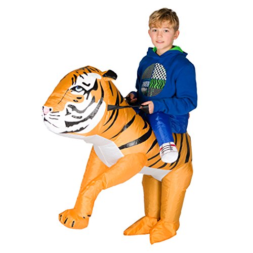 Bodysocks® Aufblasbares Tiger Kostüm für Kinder