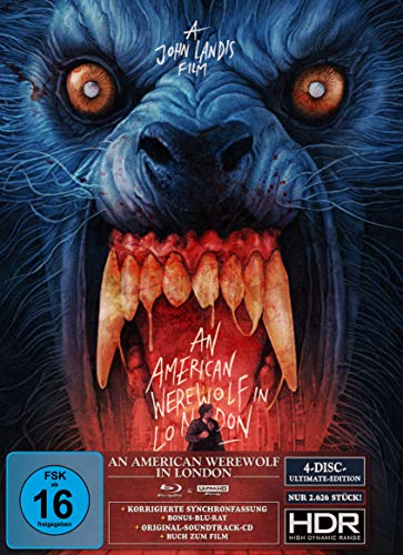 An American Werewolf in London - Ultimate Edition (4K Ultra HD) (+ Blu-ray 2D) (+ Bonus-Blu-ray) (+ CD) (Gabz Artwork)