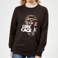 Marvel Knights Luke Cage Women's Sweatshirt - Black - S - Schwarz