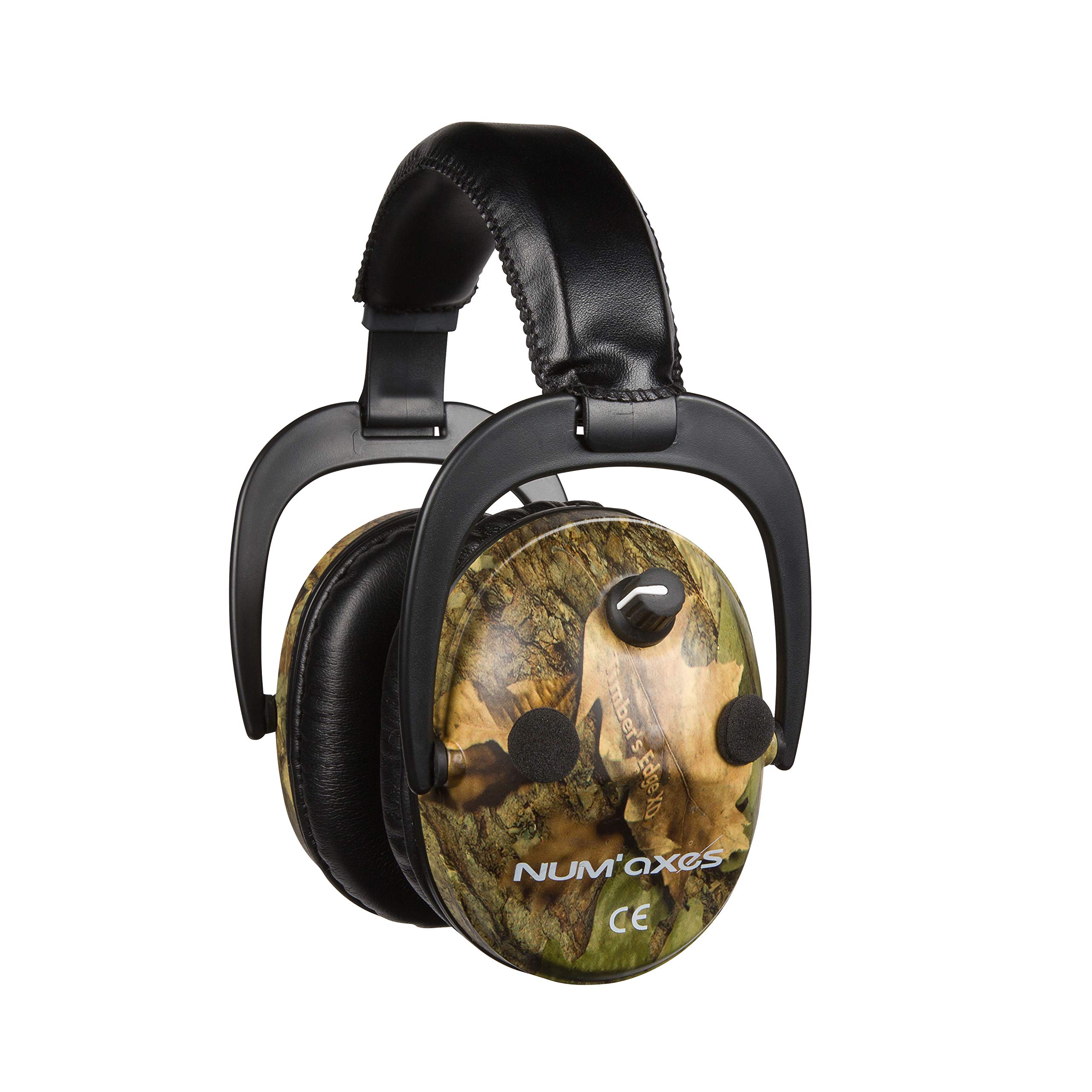 NUM'AXES Acoustic Electronic Earmuffs CAS1021 Camouflage