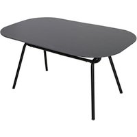 SIT Tisch, HxT: 75 x 90 cm, Holz - schwarz
