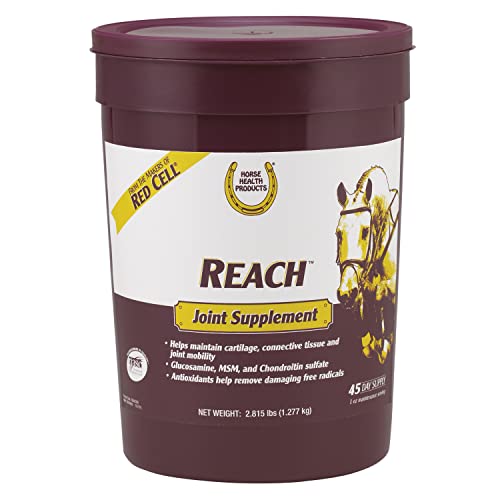 Horse Health Reach Joint Supplement Helps Maintain Connective Tissues 2.8lbs