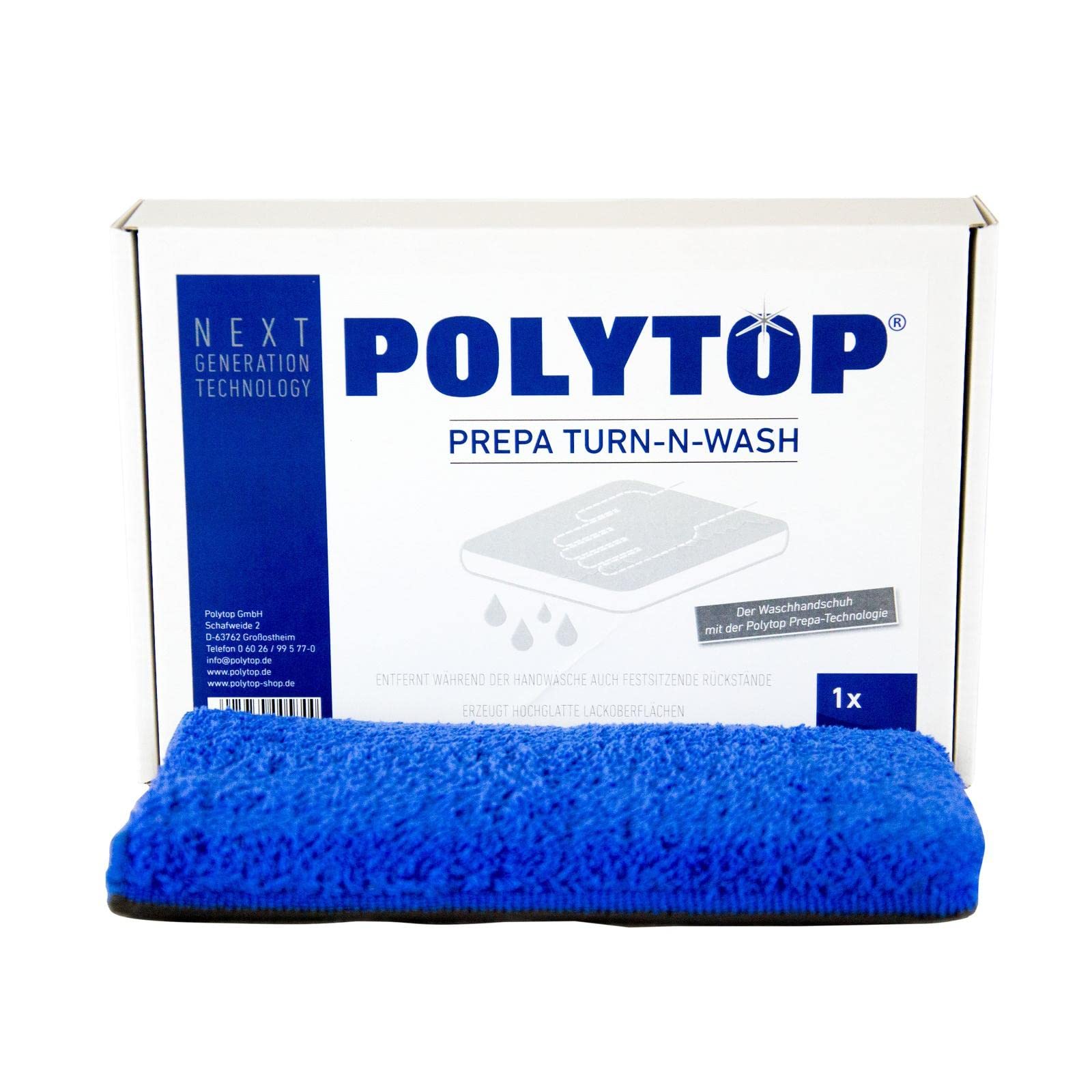 Polytop Prepa Turn-n-Wash Waschhandschuh Autowaschhandschuh Handschuh Autowäsche