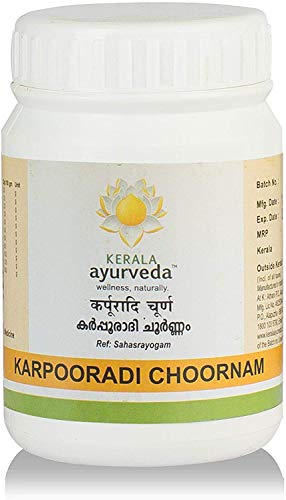 Glamouröser Hub Kerala Ayurveda Karpooradi Choornam 50 g (Verpackung kann variieren)