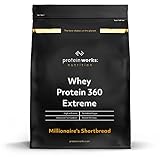 Protein Works Whey Protein 360 Extreme | Premium Protein | Schoko Karamell Keks | Zugefügt BCAA & Glutamin| 2.4kg