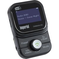 Imperial Dabman 65 mobiler DAB+ Empfänger (Akku, FM Transmitter für Auto/LKW, Bluetooth 4.2 für Smartphones/Tablet, Freisprecheinrichtung, microSD-Kartenleser, Magnet Halter; Scheibenklebeantenne)