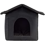 Pet House Katzenhaus für kleine Hunde, wasserdicht, für den Außenbereich, für kleine Hunde, sicher und warm, isoliert, für Katzen