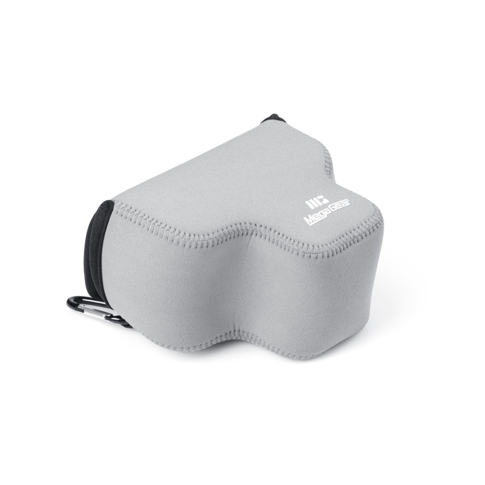 MegaGear Neoprene Kameratasche für Sony Alpha a7C II (28-60mm)- Stilvolle und Schützende Digitale Fotografie-Tasche (Grau)
