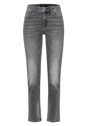 zero Damen Slim Fit Jeans Style Seattle 30 Inch Dark Grey Used Denim,36