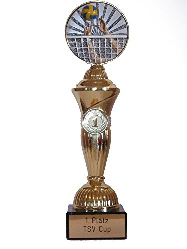 RaRu Volleyball-Pokal mit Wunschgravur
