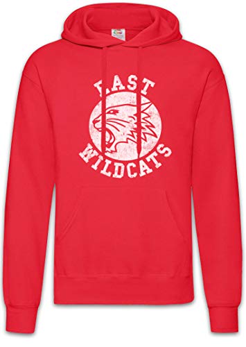 Urban Backwoods East Wildcats Hoodie Kapuzenpullover Sweatshirt Rot Größe S