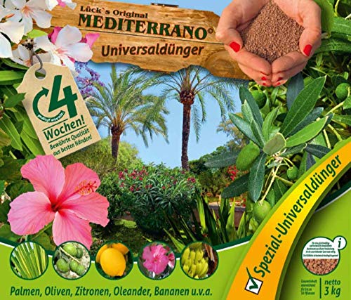 Mediterrano Spezialdünger für mediterrane Pflanzen 3Kg
