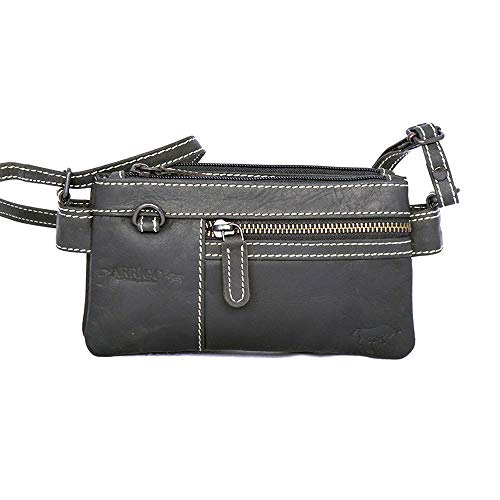 Arrigo Money Bag Münzbörse, 20 cm, Black