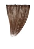 Love Hair Extensions Clip-In Haarverlängerung 100 % Echthaar, 45 cm, 30 Topaz
