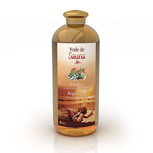 Camylle - Voile de Sauna - Saunaduft aus reinen ätherischen Ölen - Polynésie - Regenerierend - 1000ml