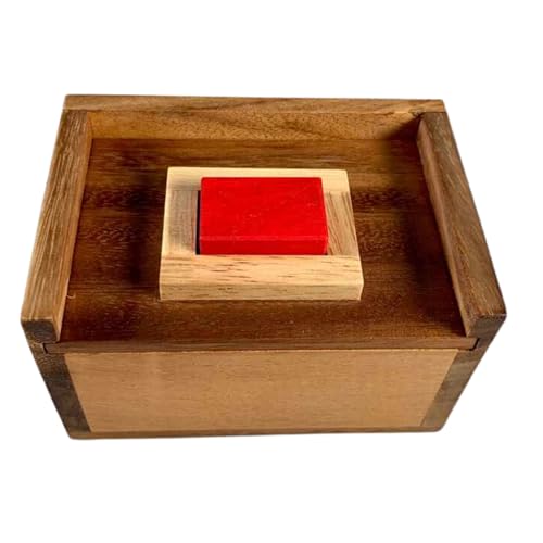 Creative Crafthouse Wooden Puzzle: Redstone Box