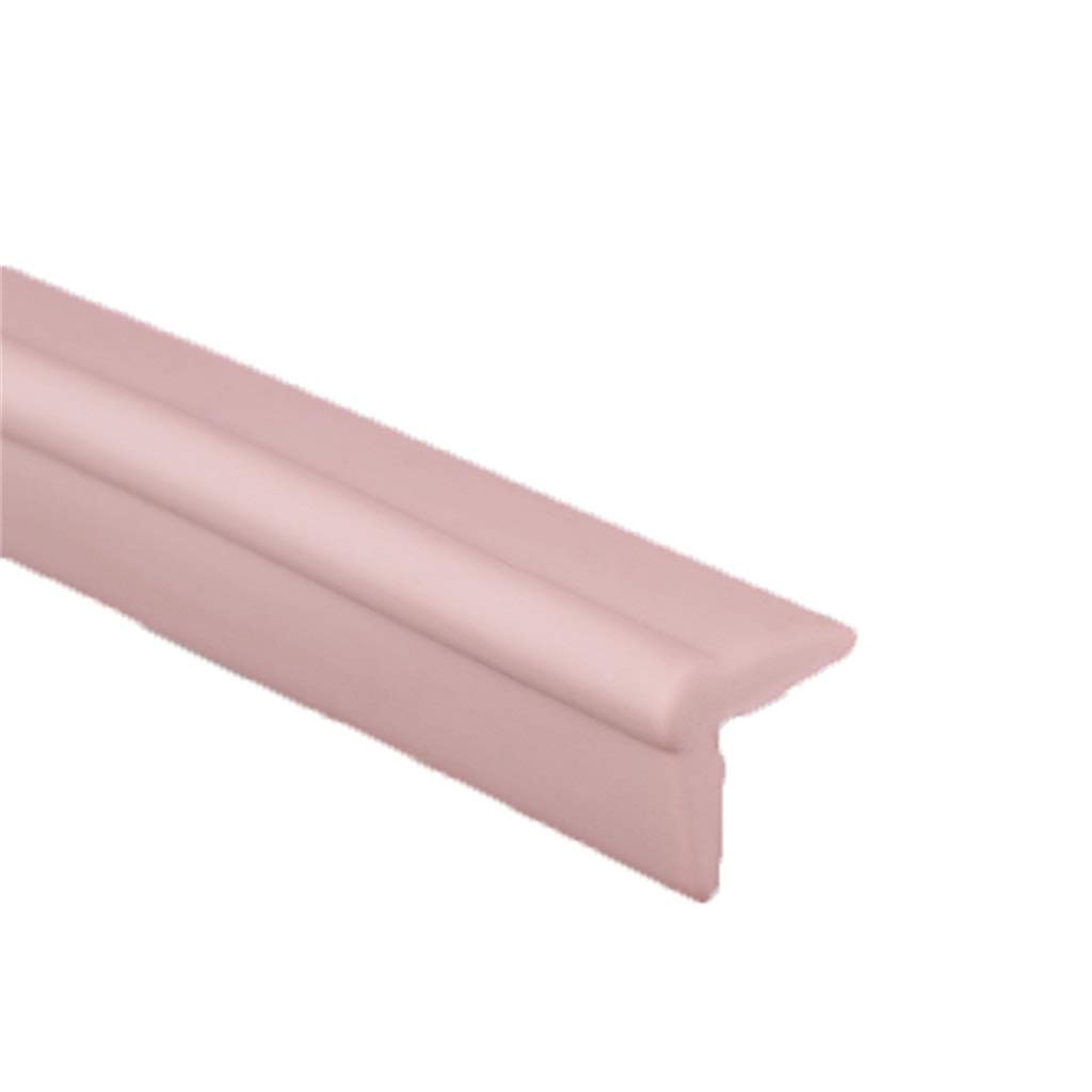 AnSafe Kantenschutz, Kieselgel 50cm × 2 for Baby-Schutz-Tabellen-Ecke Verhindern Zusammenstoß-Schutzstreifen (Color : Pink)