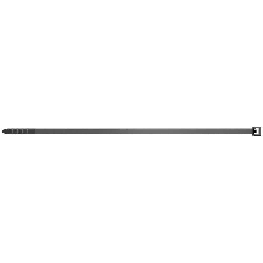 fischer Kabelbinder UBN 8,8 x 1168 - Hochwertige Kabelverbinder zur einfachen Bündelung von Kabeln und Rohren, schwarz - 100 Stück - Art.-Nr. 69379