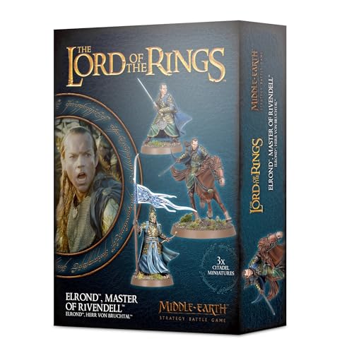 Games Workshop - Middle Earth Strategy Battle Game: The Hobbit / The Lord Of The Rings - Elrond Master Of Rivendell