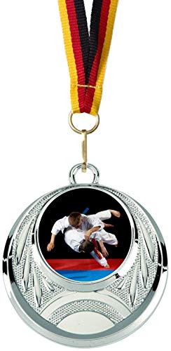 Verlag Reiner Kullack 50er-Set Medaillen »Judo«, mit 25 mm Sportfoto-Emblem (Folie, bunt)