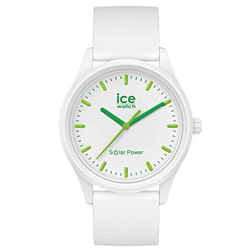 Solar-Armbanduhr S Weiß/Grün Ice Watch Weiß