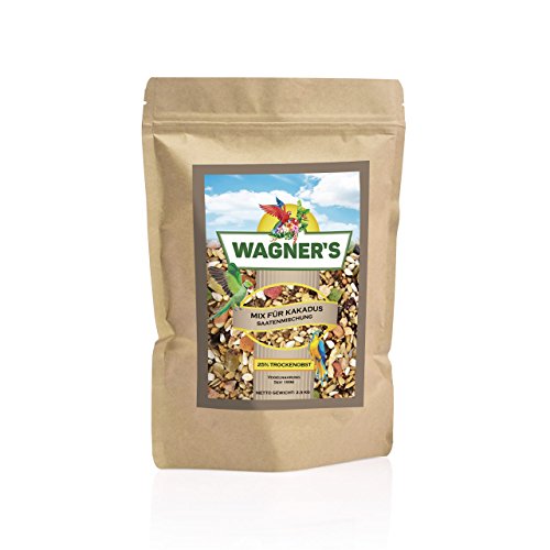 Wagner's ® | Papageienfutter mit Obst für Kakadus - 2,5 kg