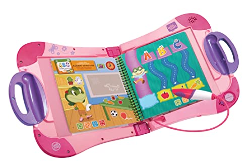 LeapFrog LeapStart Electronic Book, Educational and Interactive Playbook Toy for Toddler and Pre School Boys & Girls 2, 3, 4, 5, 6, 7 Year Olds, Pink,‎4.59 x 28 x 27 cm