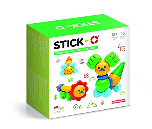 Stick-O 902002 - Magnetisches Bauspielzeug