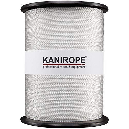 Kanirope® Spezialseil B1 ø3mm 100m Weiß 8-fach geflochten schwer entflammbar