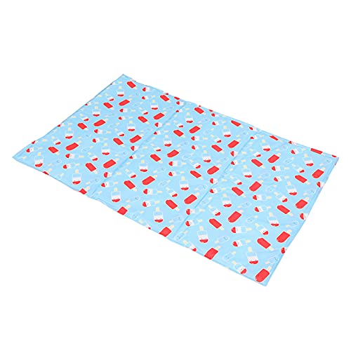 Pet Cooling Mat, Katzenhund Sommer Cooling Pad Cartoon Muster Gel Pad Coole Decke Kleintier Schlafdecke Gel Eiskissen für Heißes Wetter[M:50x60cm] Matten