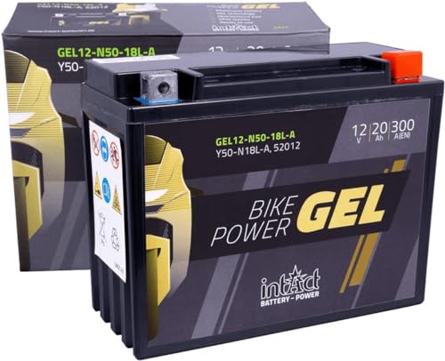 intact Bike-Power GEL 12V 19Ah Y50-N18L-A 52012 Gel12-N50-18L-A